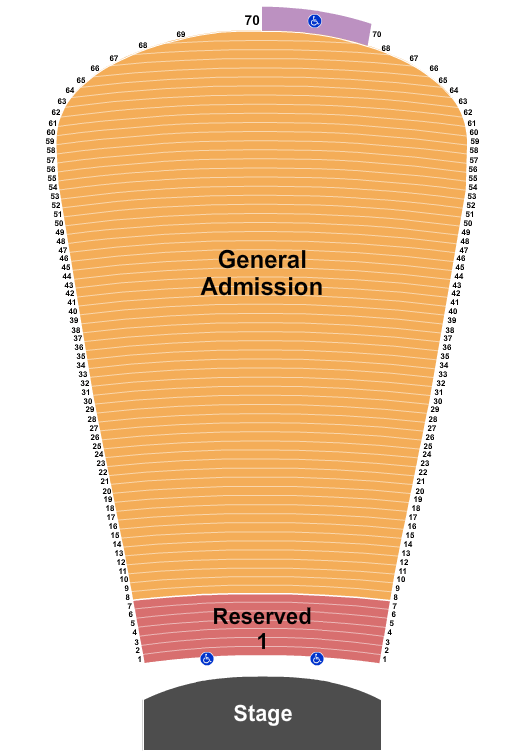 Red Rocks Amphitheatre Red Rocks Seating Chart