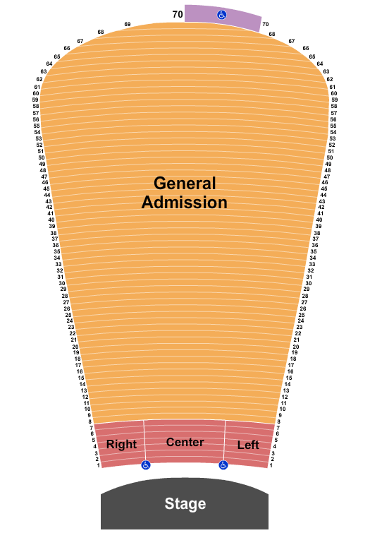 Red Rocks Amphitheatre Red Rocks Seating Chart